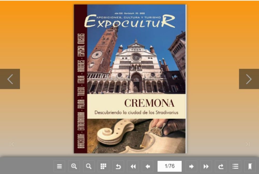 Cremona: discovering Stradivari’s city - EXPOCULTUR - Madrid